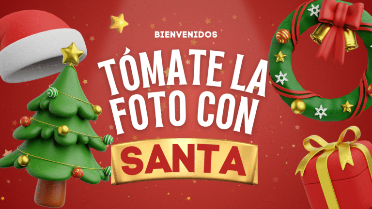 Tómate la foto con Santa