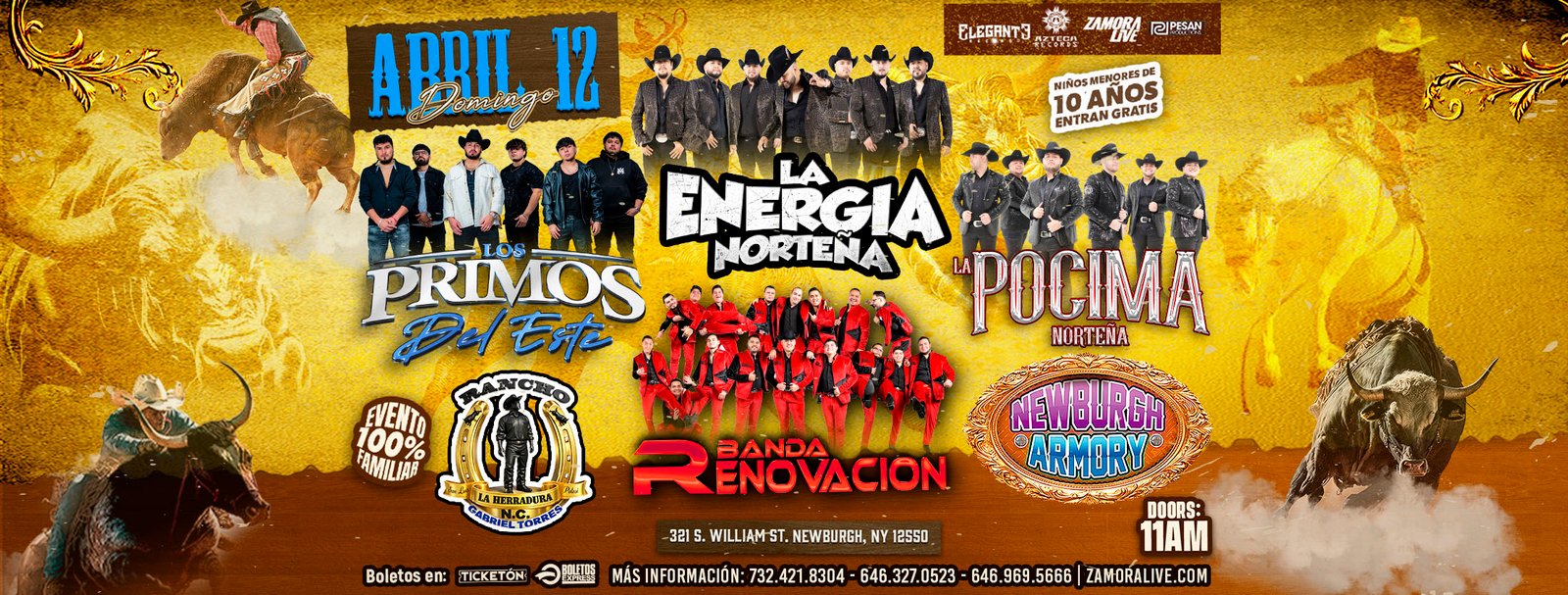 04.12.26. primos del este tiketon