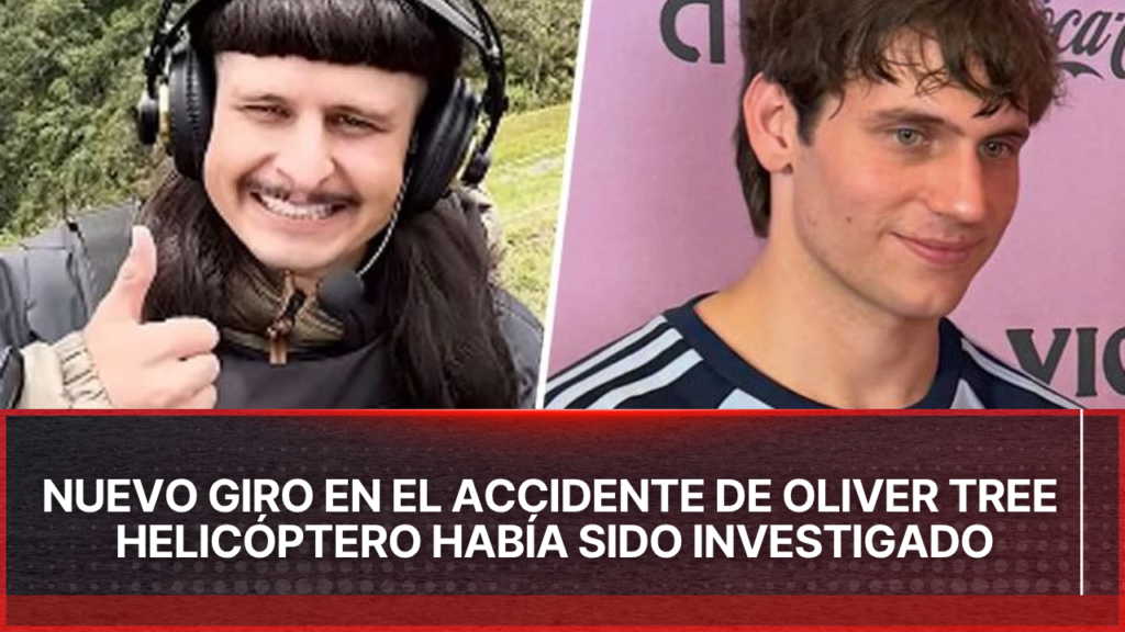 Oliver Tree: helicóptero habría sido investigado red black and white simple breaking news instagram post (25)