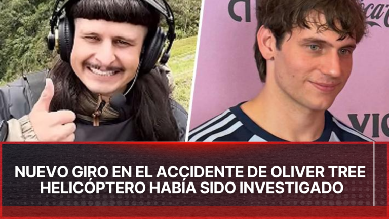 Oliver Tree: helicóptero habría sido investigado