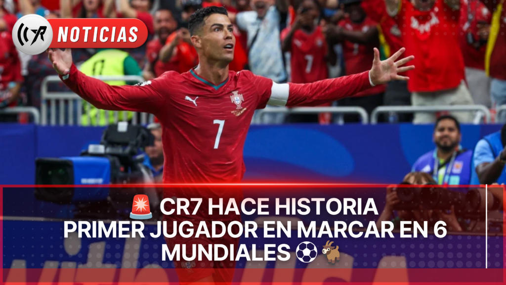 CR7 marca doblete ante Uzbekistán red black and white simple breaking news instagram post (33)