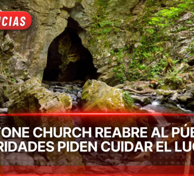 Dover Stone Church Preserve reabre al público red black and white simple breaking news instagram post (41)