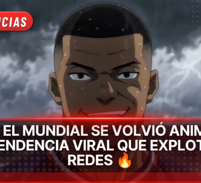 Videos estilo anime del Mundial 2026 red black and white simple breaking news instagram post (44)