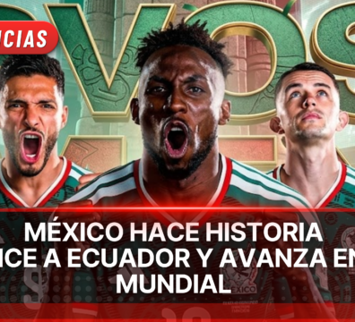 México derrota 2-0 a Ecuador e