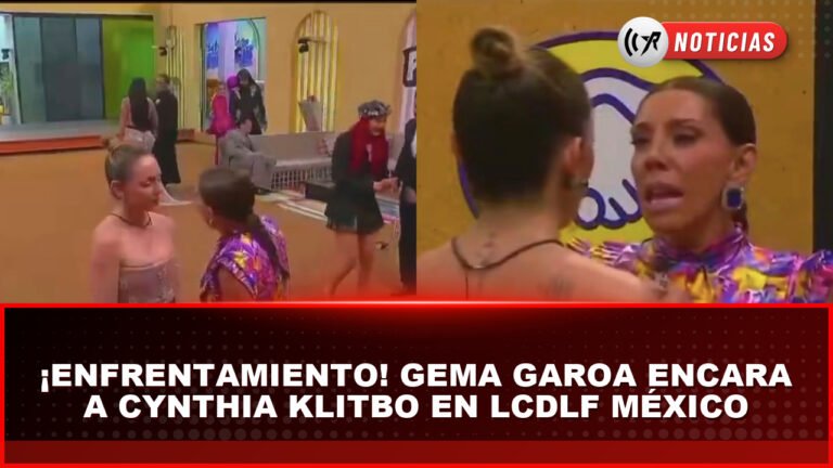 Gema Garoa y Cynthia Klitbo en acalorada conversación en La Casa de los Famosos México