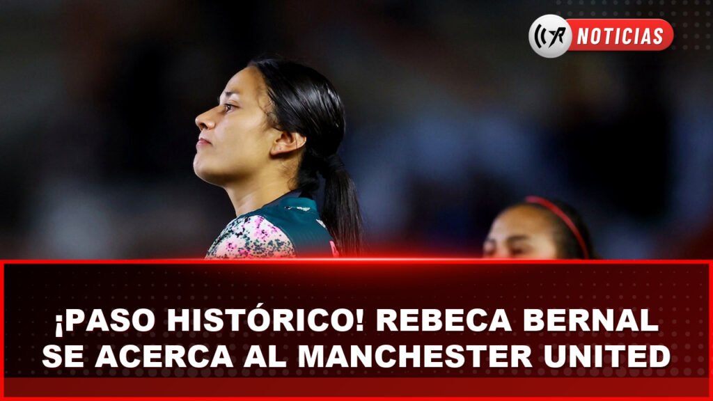 ¡Paso histórico! Rebeca Bernal se encamina a ser la primera mexicana en el Manchester United Rebeca Bernal, defensora mexicana, en acción sobre el terreno de juego.