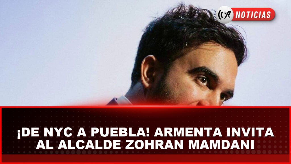 Alejandro Armenta invita al alcalde de Nueva York al Desfile del 20 de Noviembre en Puebla