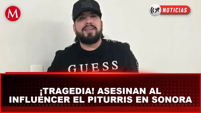 José Luis El Piturris Esparza influencer asesinado en Sonora