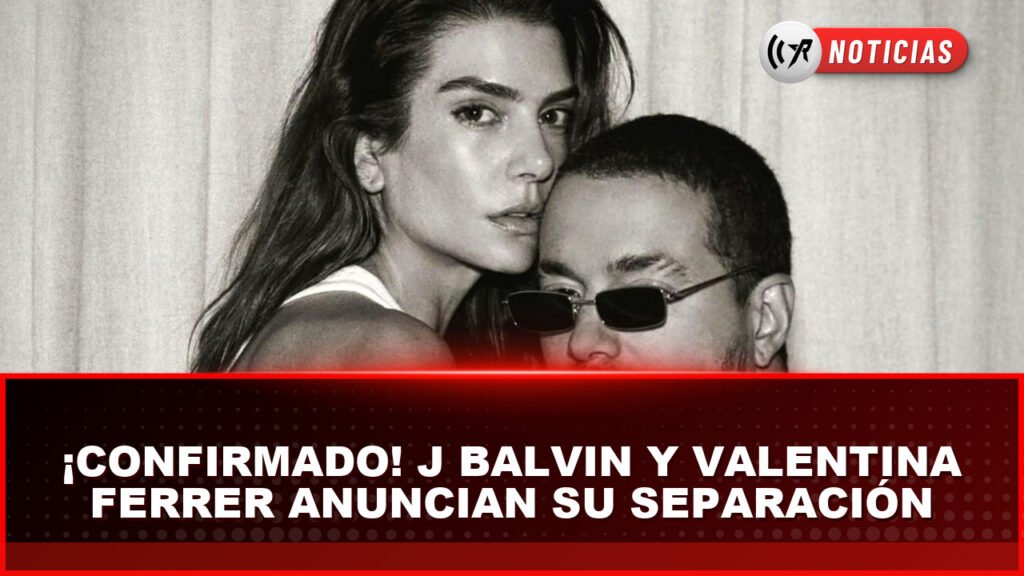 J Balvin y Valentina Ferrer confirman el fin de su relación tras varios años juntos El cantante colombiano J Balvin y la modelo argentina Valentina Ferrer en un evento público.