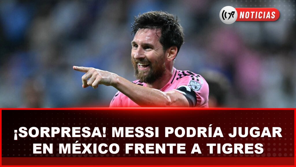Lionel Messi podría jugar en México ante Tigres en gira de despedida: conoce la fecha y detalles Lionel Messi en acción deportiva durante un partido oficial.
