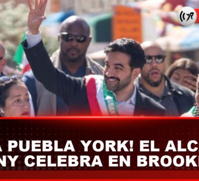 Celebracion del Grito de Independencia con la comunidad mexicana en Sunset Park, Brooklyn.